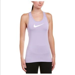 Purple Nike Pro Tank Top